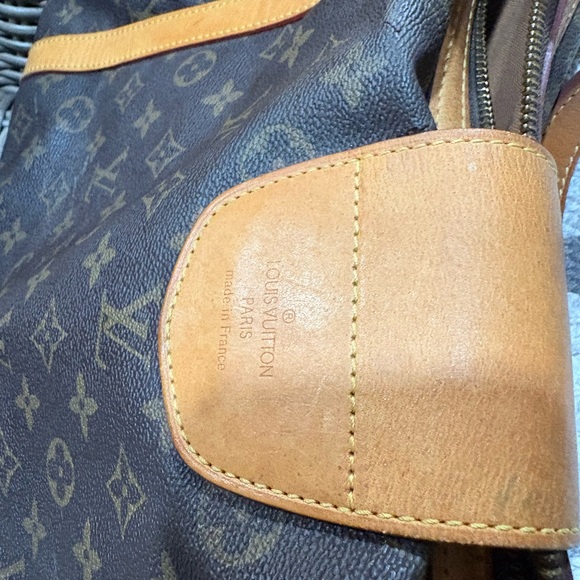 Louis Vuitton Brown and Tan Monogram Shoulder Bag stresa - Picture 4 of 14